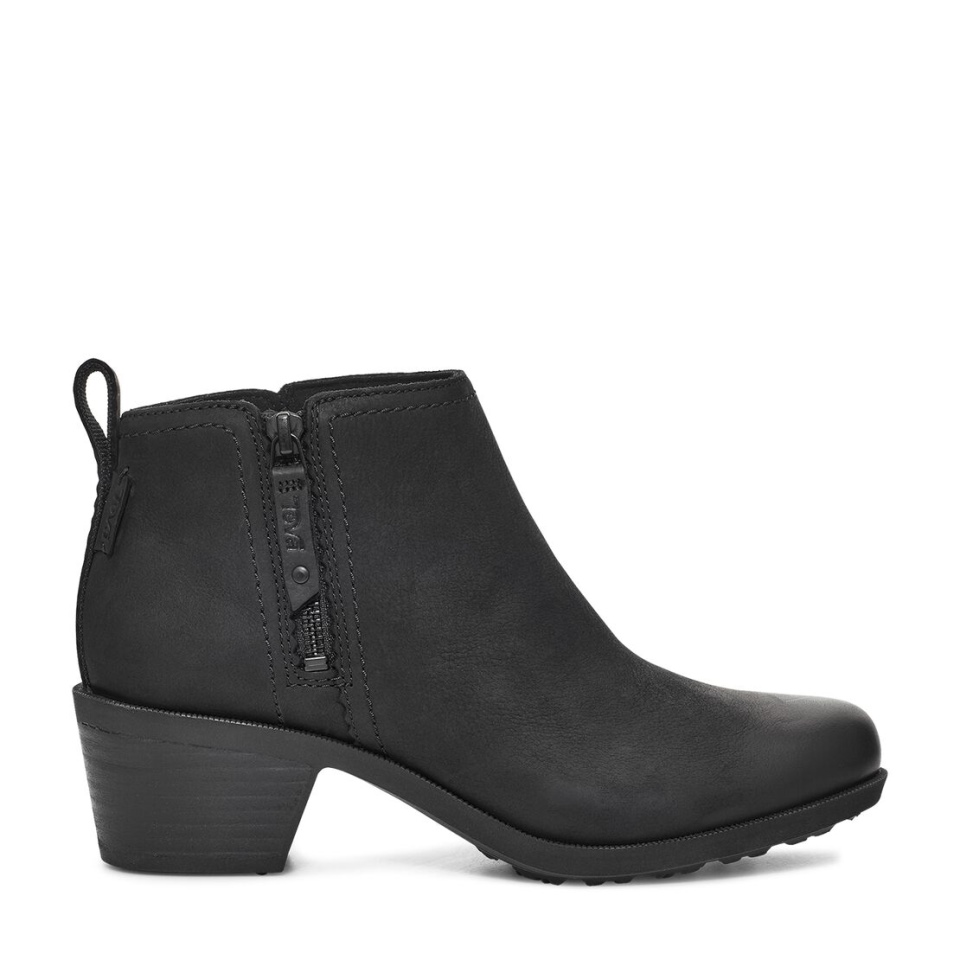 Anaya Bootie Rr Teva Siyah
